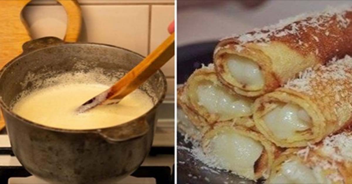 Clătite cu cremă fiartă – un deliciu pentru oaspeți!